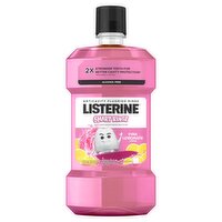 LISTERINE Smart Rinse Pink Lemonade Flavor Anticavity Fluoride Rinse, 16.9 fl oz