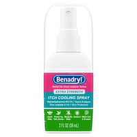 Benadryl Extra Strength Itch Cooling Spray, 2 fl oz, 2 Fluid ounce