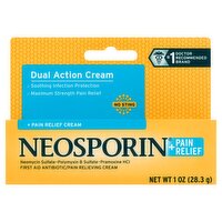 Neosporin First Aid Antibiotic/Pain Relieving Cream, 1 oz