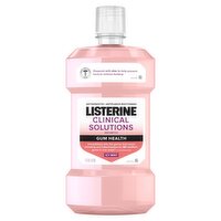 Listerine Clinical Solutions Antiseptic Gum Health Icy Mint Mouthwash, 1.8 fl oz