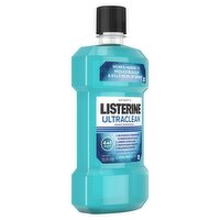 Listerine Ultraclean Cool Mint Antiseptic Mouthwash, 33.8 fl oz
