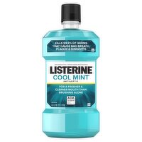 Listerine Cool Mint Antiseptic Mouthwash, 1 qt 1 pt 2.7 fl oz, 50.72 Fluid ounce