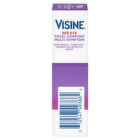 Visine Red Eye Total Comfort Multi-Symptom Sterile Eye Drops, 1/2 fl oz