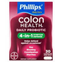 Phillips' Colon Health Daily Probiotic Capsules, 30 count