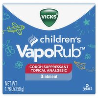 Vicks Children's Vaporub Ointment, 2+ Years, 1.76 oz