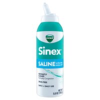 Vicks Sinex Saline Ultra Fine Nasal Mist, 5.0 oz, 5 Fluid ounce