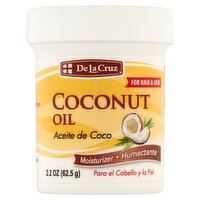 De La Cruz Coconut Oil Moisturizer, 2.2 oz