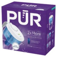 PUR 11 Cup Classic Blue Pitcher Filtration System