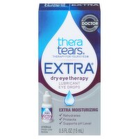 TheraTears Extra Dry Eye Therapy Lubricant Eye Drops, 0.5 fl oz, 0.5 Fluid ounce