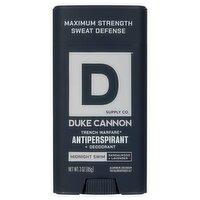 Duke Cannon Supply Co. Trench Warfare Midnight Swim Antiperspirant + Deodorant, 3 oz