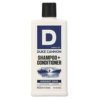 Duke Cannon Supply Co. Midnight Swim Shampoo + Conditioner, 14 fl oz