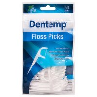 Dentemp Floss Picks 50ct, 50 Each