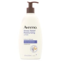 Aveeno Lavender Scent Stress Relief Moisturizing Lotion, 18 fl oz