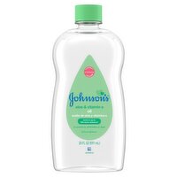 Johnson's Aloe & Vitamin E Oil, 20 fl oz