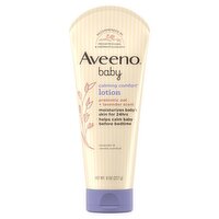 Aveeno Baby Lavender & Vanilla Scented Calming Comfort Lotion, 8 oz, 8 Ounce