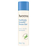 Aveeno Positively Smooth Shave Gel, 7 oz