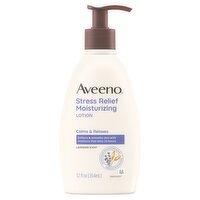 Aveeno Lavender Scent Stress Relief Moisturizing Lotion, 12 fl oz, 12 Fluid ounce