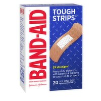 Band-Aid Tough Strips Adhesive Bandages, 20 count