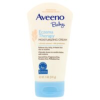 Aveeno Baby Eczema Therapy Moisturizing Cream, 5 oz