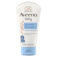 Aveeno Baby Eczema Therapy Moisturizing Cream, 5 oz