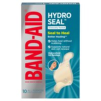 Band-Aid Hydro Seal Heel Adhesive Bandage, 10 count