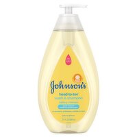 Johnson's Head-To-Toe Wash & Shampoo, 27.1 fl oz