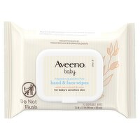 Aveeno Baby Hand & Face Wipes, 25 count