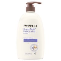 Aveeno Lavander Scent Stress Relief Moisturizing Lotion, 33 fl oz