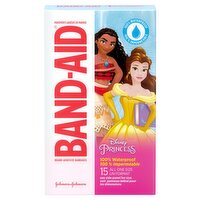 Band-Aid Disney Princess Adhesive Bandages, 15 count