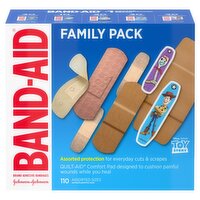 Band-Aid Adhesive Bandages Family Pack, 110 count, 110 Each