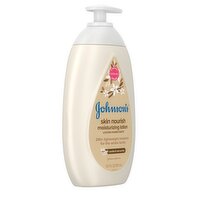 Johnson's Vanilla & Oat Scents Skin Nourish Moisturizing Lotion, 16.9 fl oz