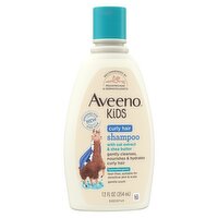 Aveeno Kids Curly Hair with Oat Extract & Shea Butter Shampoo, 12 fl oz