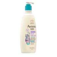 Aveeno Kids Sensitive Skin Face & Body Wash, 18 fl oz