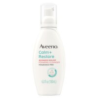 Aveeno Calm + Restore Redness Relief Foaming Cleanser, 6.0 fl oz