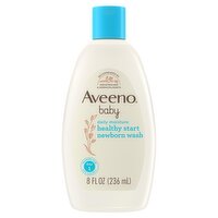 Aveeno Baby Daily Moisture Healthy Start Newborn Wash, 8 fl oz