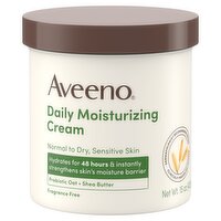 Aveeno Daily Moisturizing Cream, 15 oz