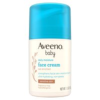 Aveeno Baby Oat Enriched Daily Moisture Face Cream, 1.5 oz