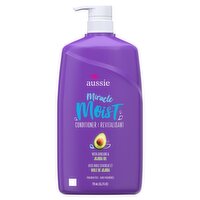 Aussie Miracle Moist with Avocado & Jojoba Oil Conditioner, 26.2 fl oz