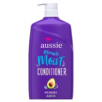 Aussie Miracle Moist with Avocado & Jojoba Oil Conditioner, 26.2 fl oz