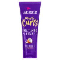 Aussie Miracle Curls Frizz Taming Cream, 6.8 oz