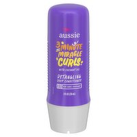 Aussie 3 Minute Miracle Curls Detangling Deep Conditioner, 8 fl oz