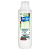 Suave Essentials Tropical Coconut Nourishing Shampoo Family Size, 22.5 fl oz