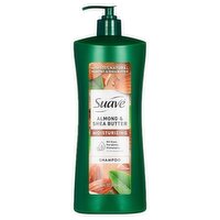 Suave Almond & Shea Butter Moisturizing Shampoo, 28 fl oz