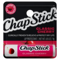 ChapStick Classic Cherry Lip Protectant, 0.15 oz