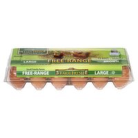 Rosie's Farm Fresh Free-Range Brown Eggs, Large, 12 count, 24 oz