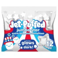 Jet-Puffed Jumbo Star Extra Large Marshmallows, 12 oz