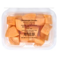 F&S Fresh Foods Cantaloupe Chunks, 16 oz