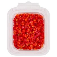 Fresh Diced Red Peppers, 7 oz