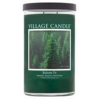 Village Candle Balsam Fir Candle, 19 oz