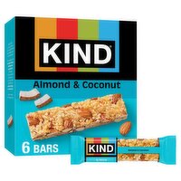 Kind Almond & Coconut Bars, 1.4 oz, 6 count
